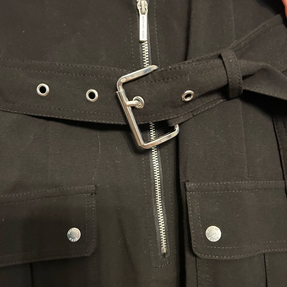Michael Kors Utility Shirt Dress - Picture 5 of 8